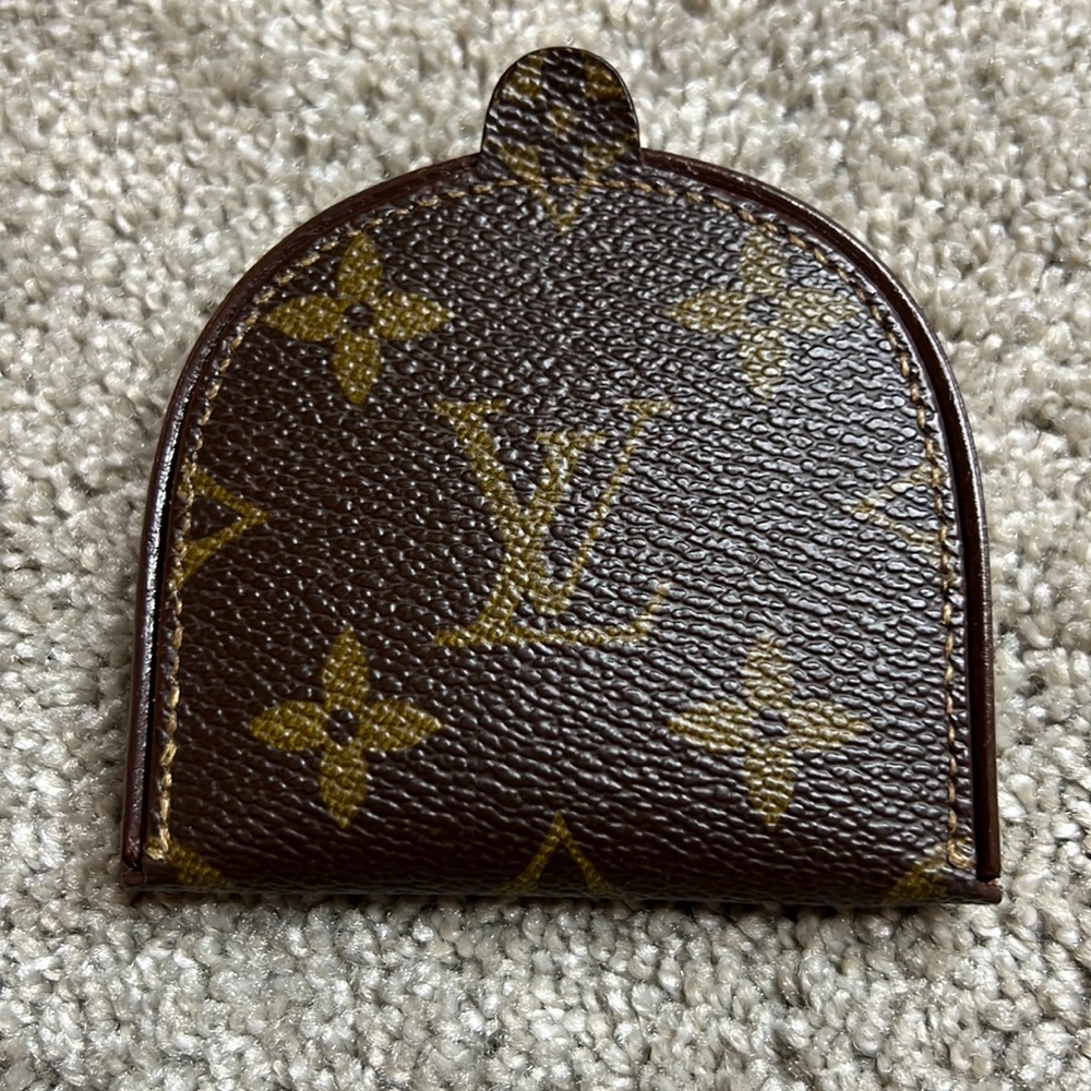 Authentic Louis Vuitton Monogram Portomonet Cuvette M61960 Unisex